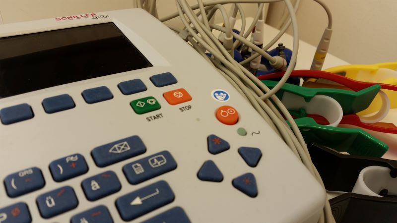 Moderní vybavení EKG